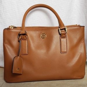 Tory Burch Robinson Double Zip Satchel